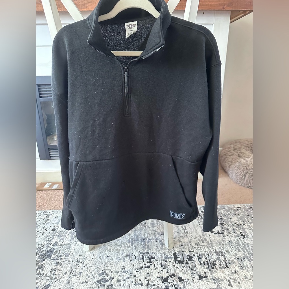 VS PINK HALF ZIP